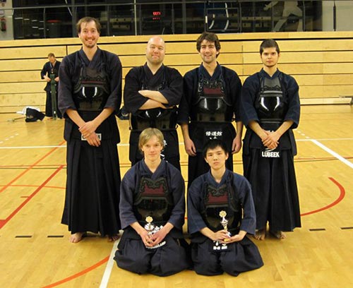 Kendo Kai Higashi team op NK Kendo Kyu en Teams 2012